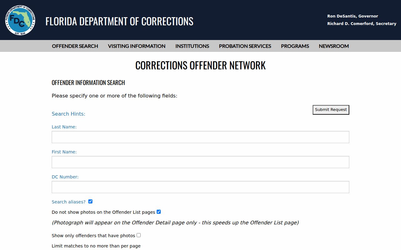 Haines City residents directory Florida corrections name search