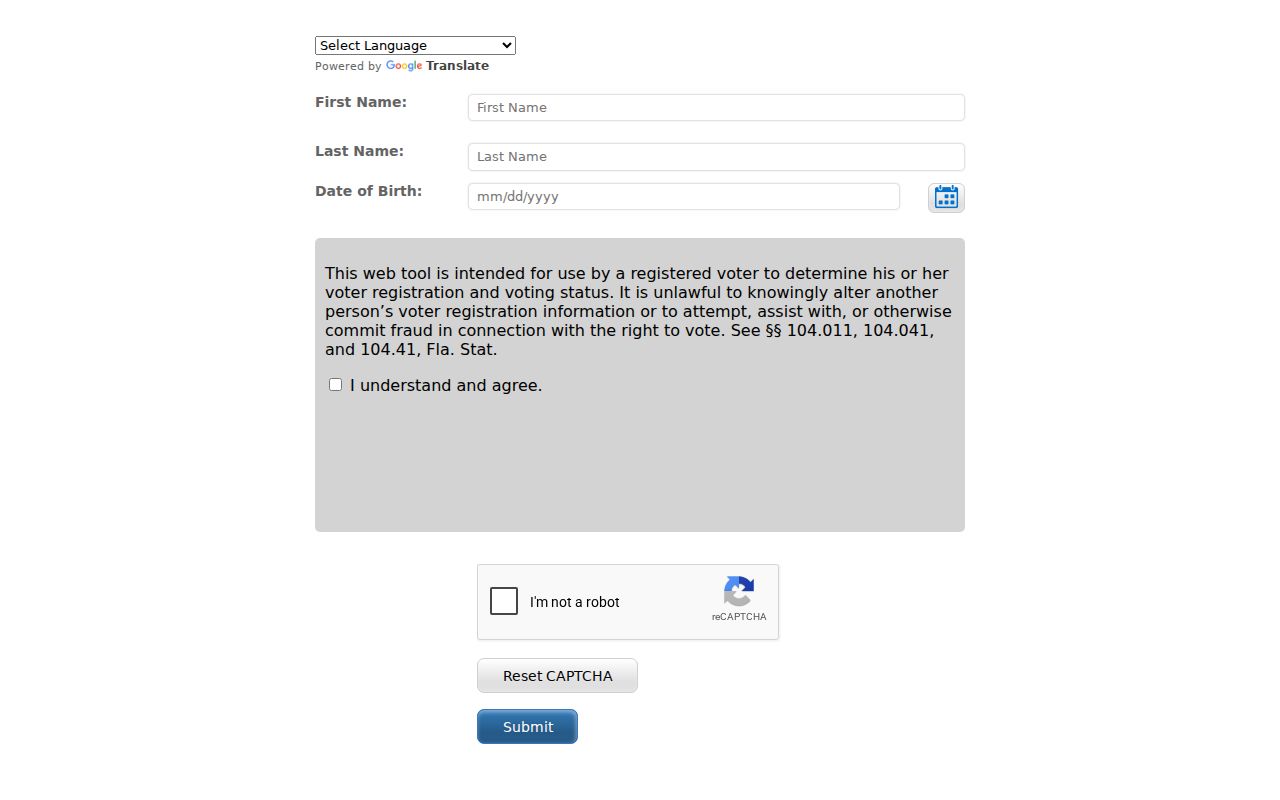 Haines City neighbors individual voter information lookup