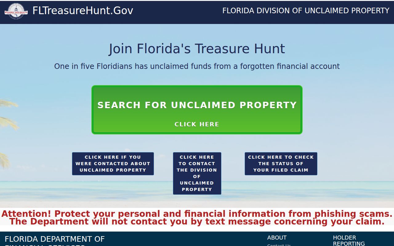 Haines City resident lookup in Florida unclaimed property records